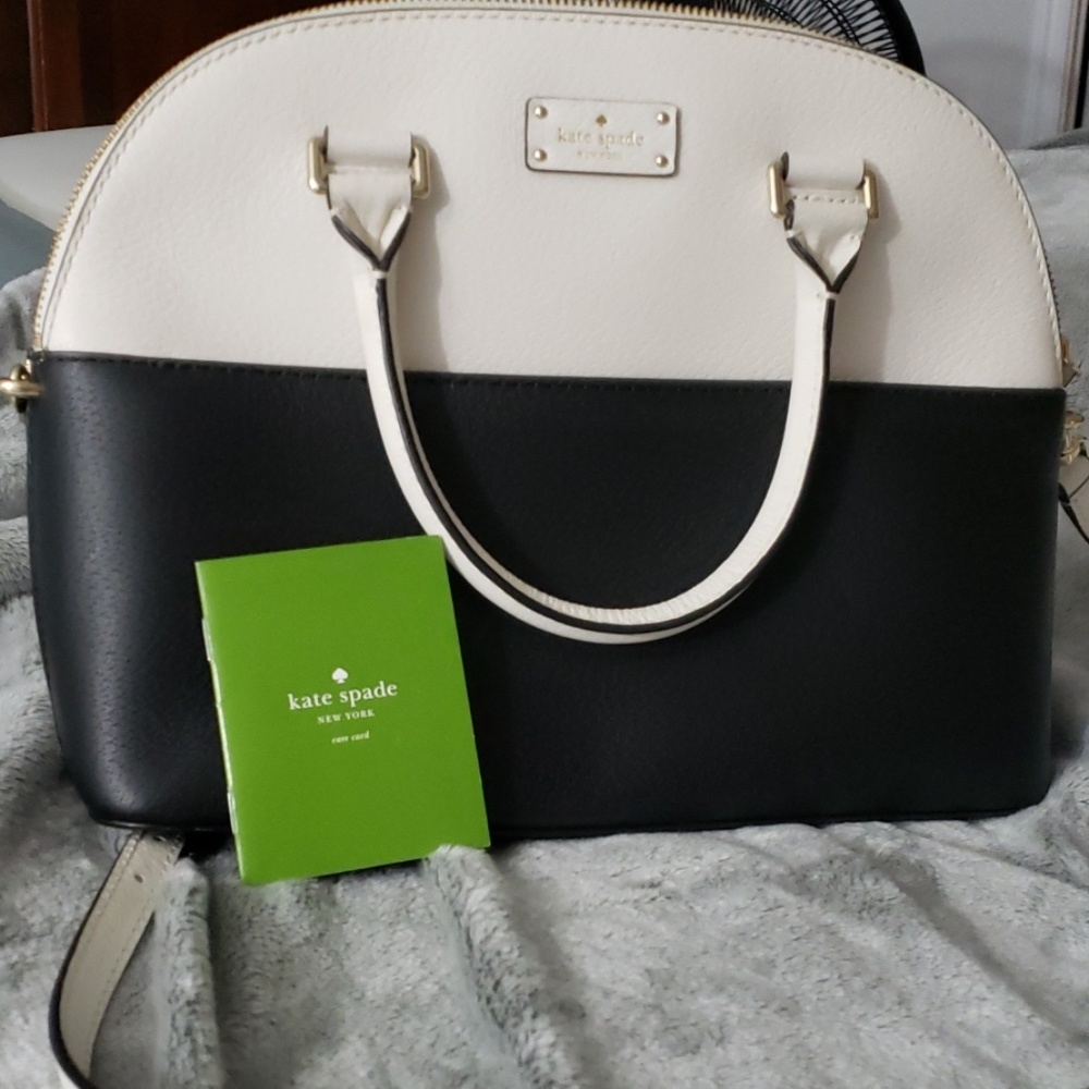 Kate Spade Black and White Purse